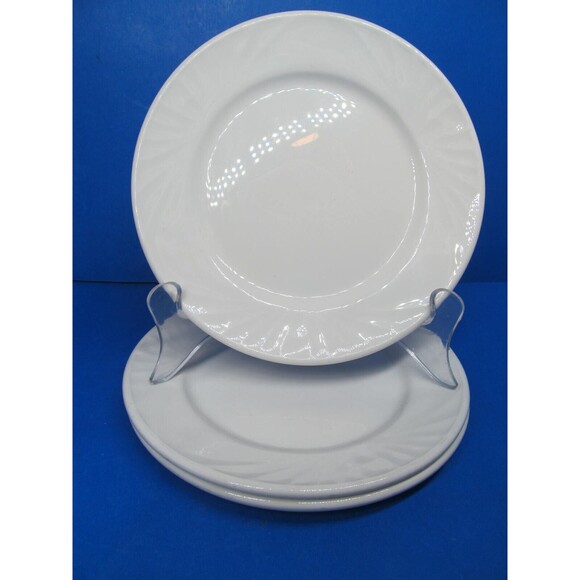 Dudson Olympus Bread Appetizer Plates White 6 3/8" Set of 4 - Picture 8 of 12